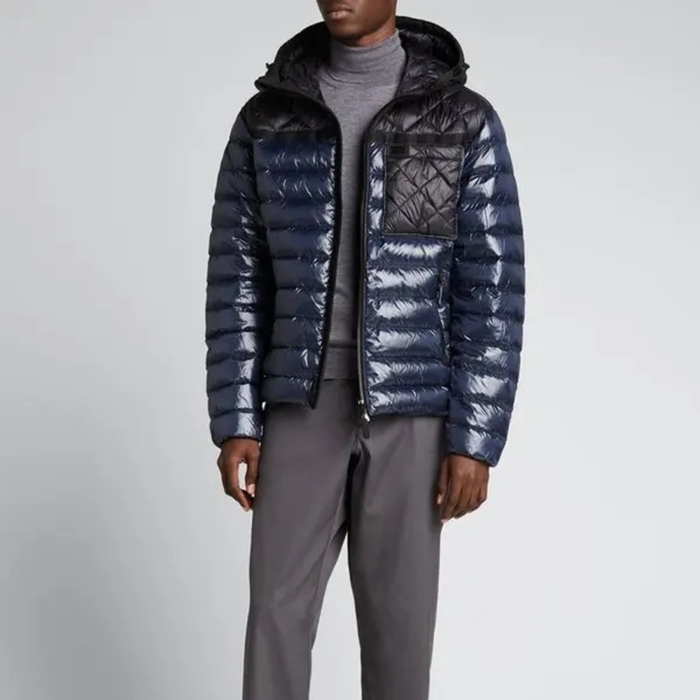 Burberry Navy Down Ayling Jacket